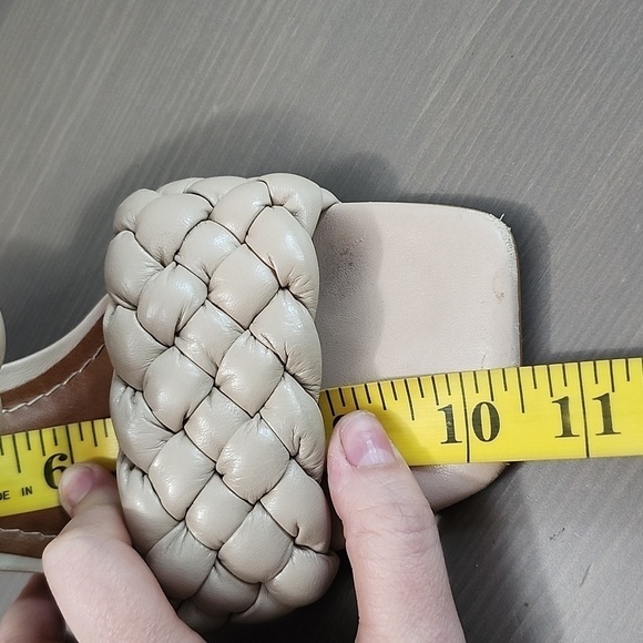 L'INTERVALLE Cream Braided Sandals - Picture 14 of 14